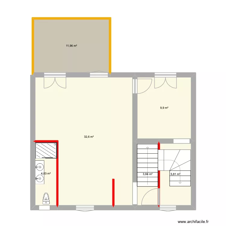 Projet Gide-1. Plan de 