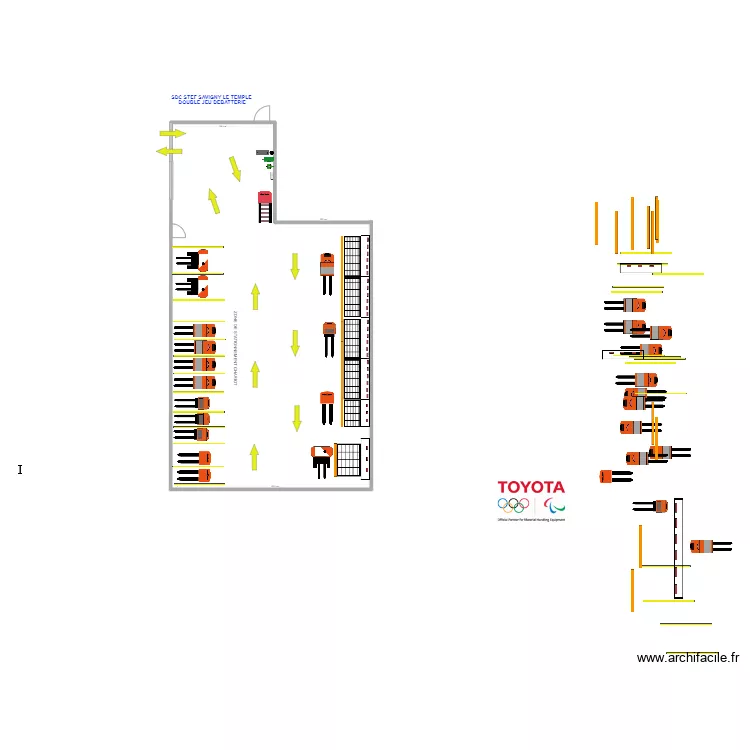 IDF SUD SJO - STEF SAVIGNY double jeu. Plan de 