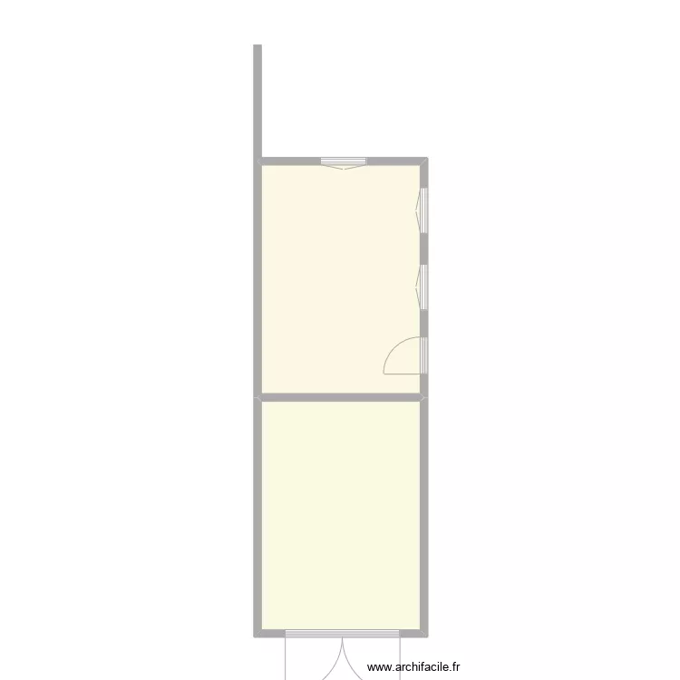 plan garage Kattespoel. Plan de 