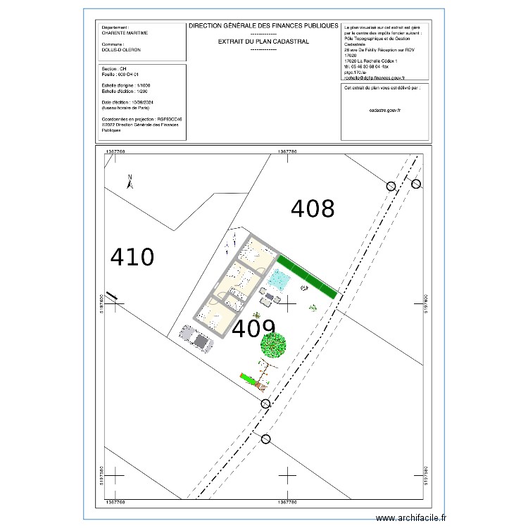 DOLUS. Plan de 0 pièce et 0 m2