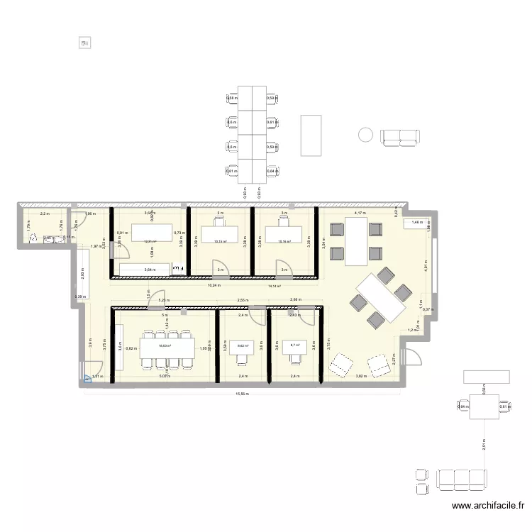 LA DURANNE Test final 4. Plan de 7 et 142 m² LA DURANNE Test final 4. Plan de 7 et 142 m²