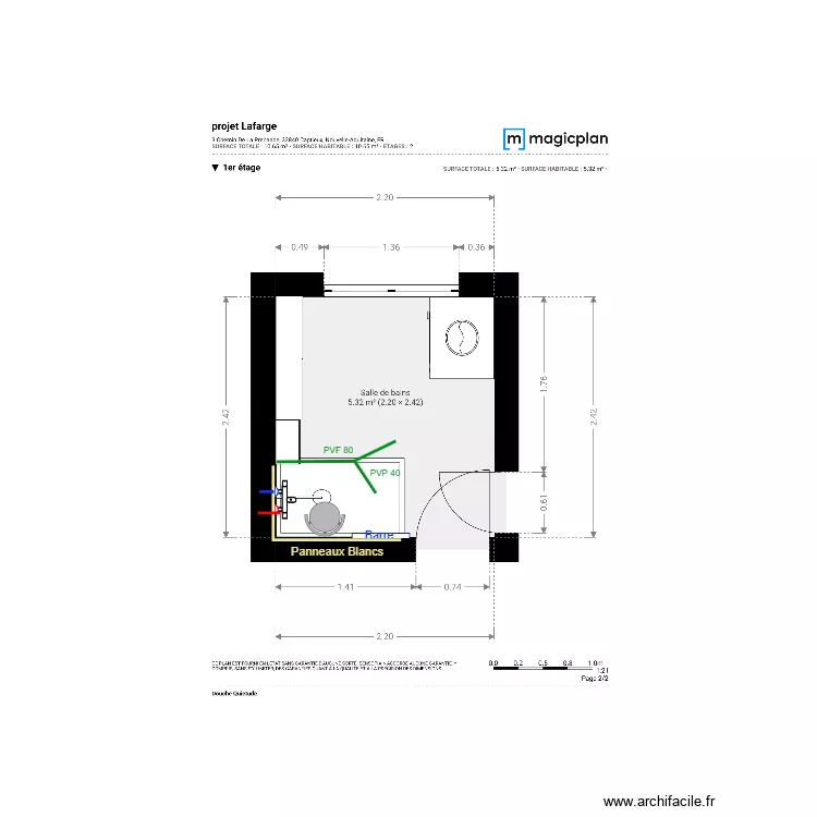 Plan Projet  Lafarge. Plan de 