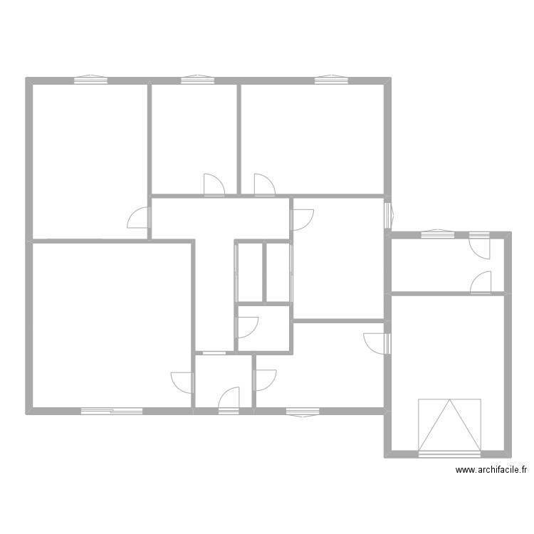 CTS BONNET. Plan de 12 pièces et 198 m2