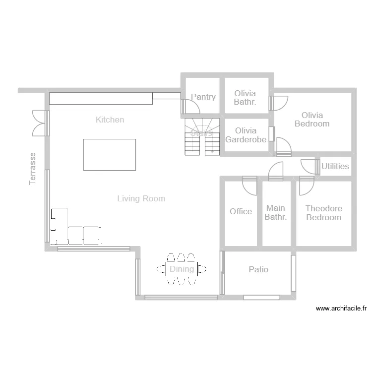OstenasliaBasic. Plan de 10 et 157 m² OstenasliaBasic. Plan de 10 et 157 m²