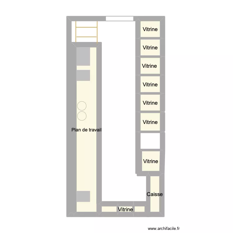 mon unité commerciale. Plan de 12 et 18 m² mon unité commerciale. Plan de 12 et 18 m²
