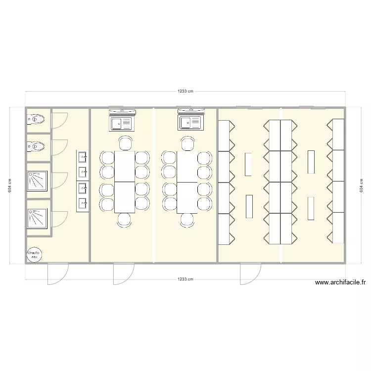 ECOHAB CHANTIER CENTRALE DU TRICASTIN. Plan de 