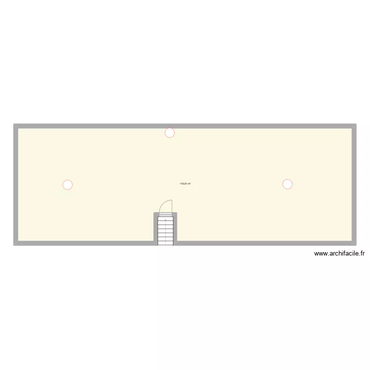 &Eacute;cole St Pastour grenier. Plan de 