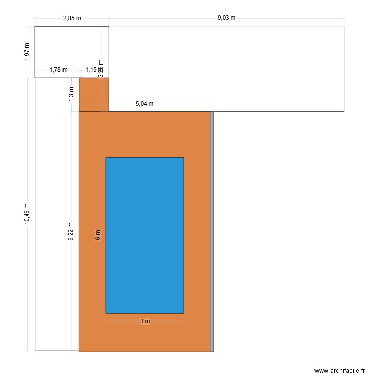 Johnson. Plan de 0 pièce et 0 m2