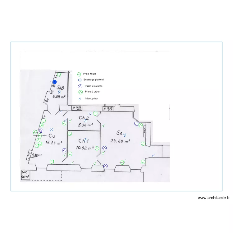 Electricite apt Antonini. Plan de Electricite apt Antonini. Plan de