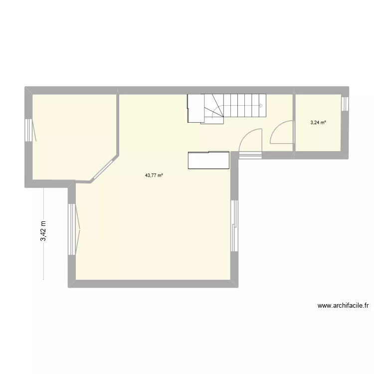 MURVIEL RDC. Plan de 
