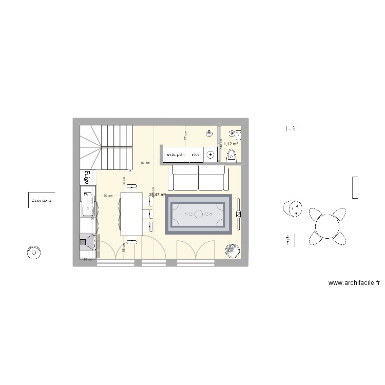 Rot version 14 decembre v13. Plan de 9 pièces et 69 m2