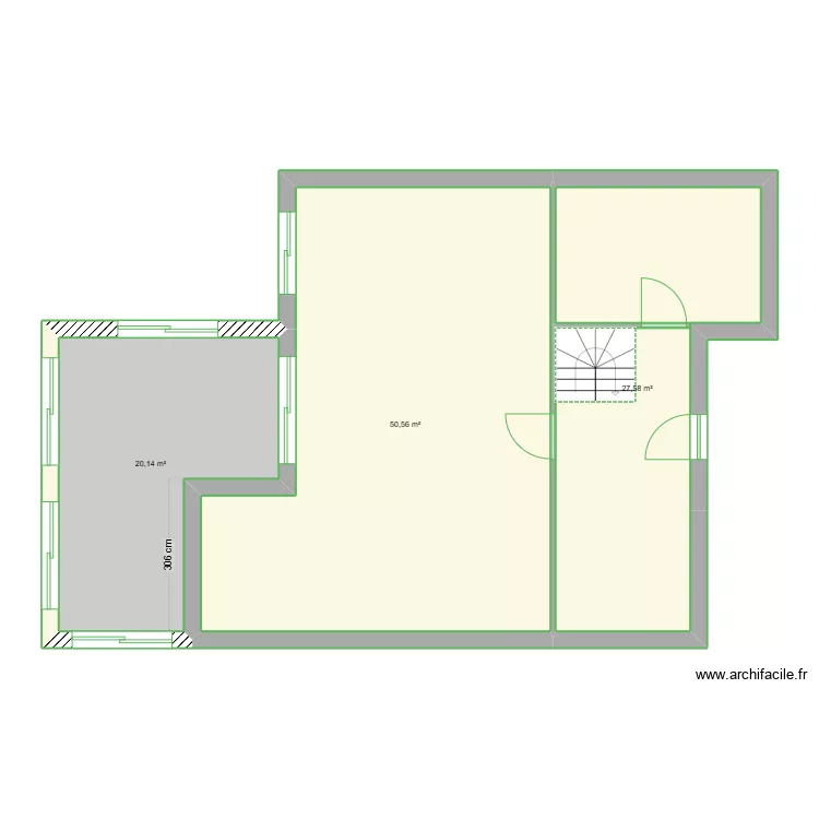 MAISON PAVILLY. Plan de 