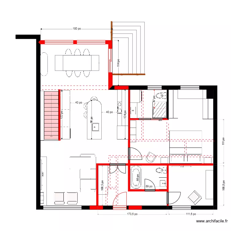 regis Menuiserie 1. Plan de 2  et 91 m²