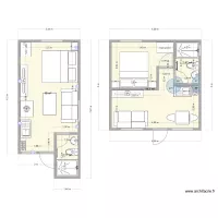 Studio arri&egrave;re boutique