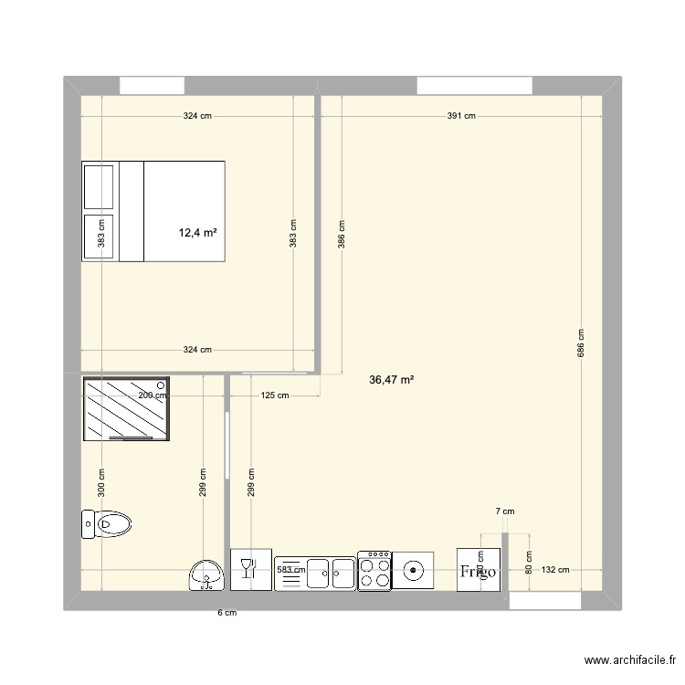 PLAN 2 . Plan de 0 pièce et 0 m2