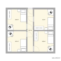 Chambre de 4