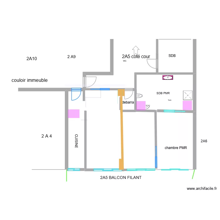 27 mars 2026 sans modifs ni meubles. Plan de 