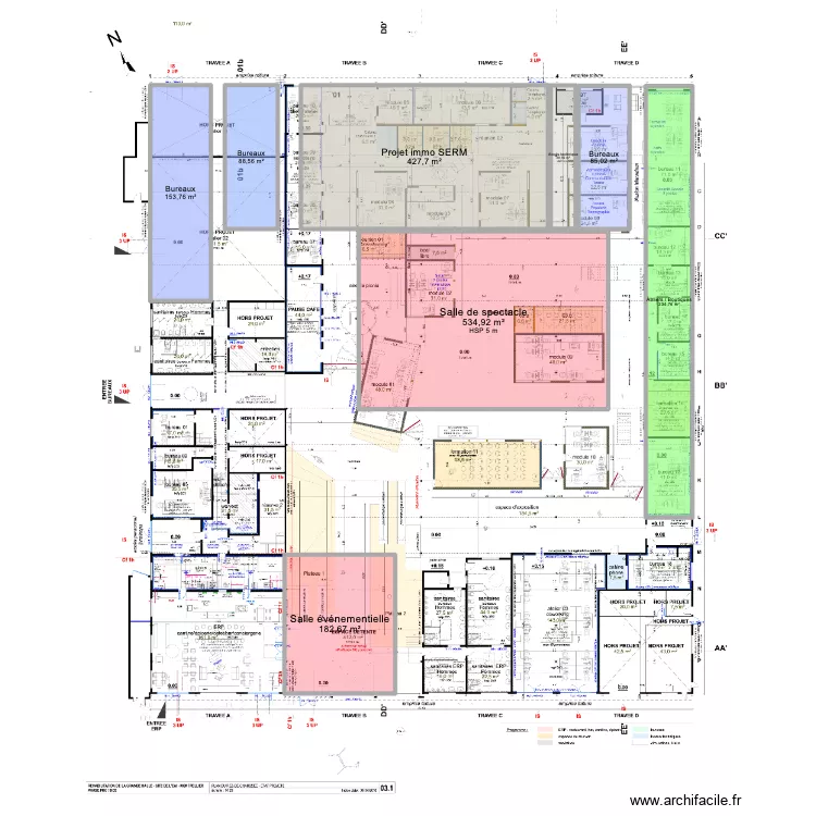 Tropisme v2. Plan de 8 et 1747 m² Tropisme v2. Plan de 8 et 1747 m²