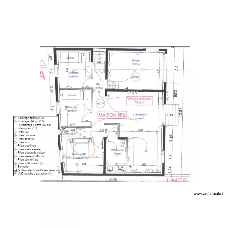 TABARAKA MAISON 2. Plan de 