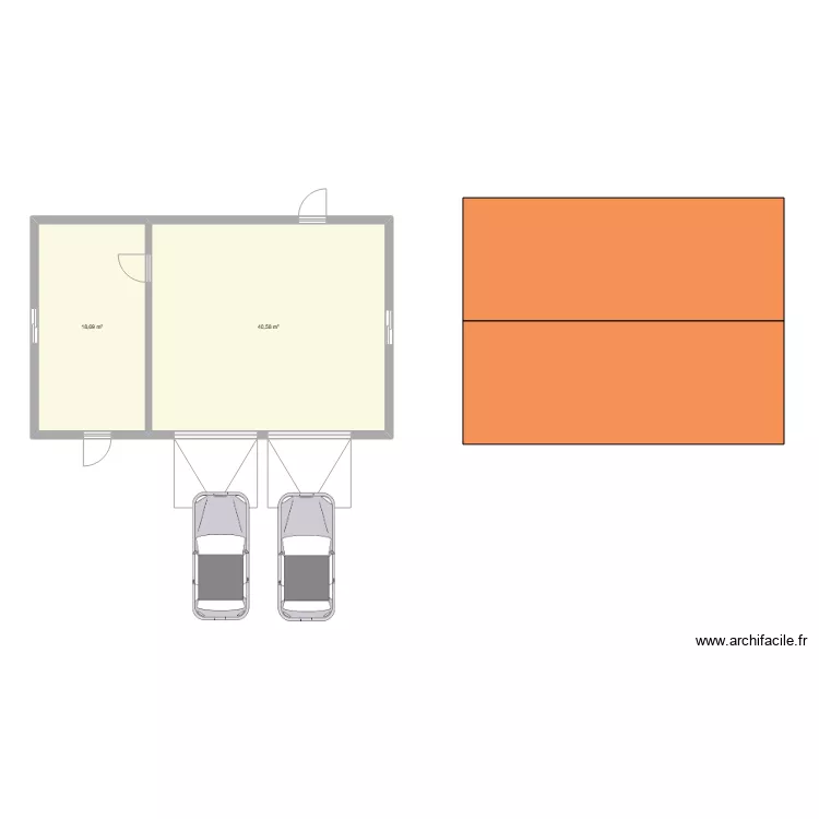 Garage Nathalie et Pascal. Plan de Garage Nathalie et Pascal. Plan de