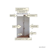 Côté salon démolition cloison