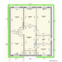 plan maison salon
