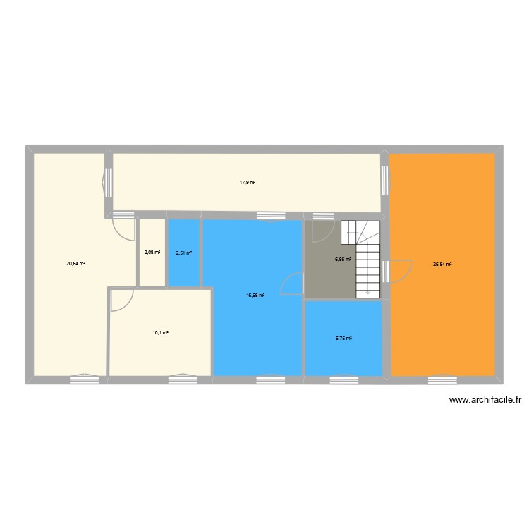 immeuble. Plan de 0 pièce et 0 m2 immeuble. Plan de 0 pièce et 0 m2
