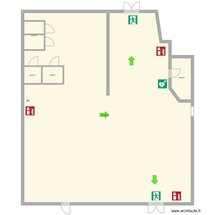 LA SALLE. Plan de 0 pièce et 0 m2