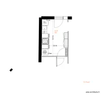 cuisine seule am&eacute;nag&eacute;e