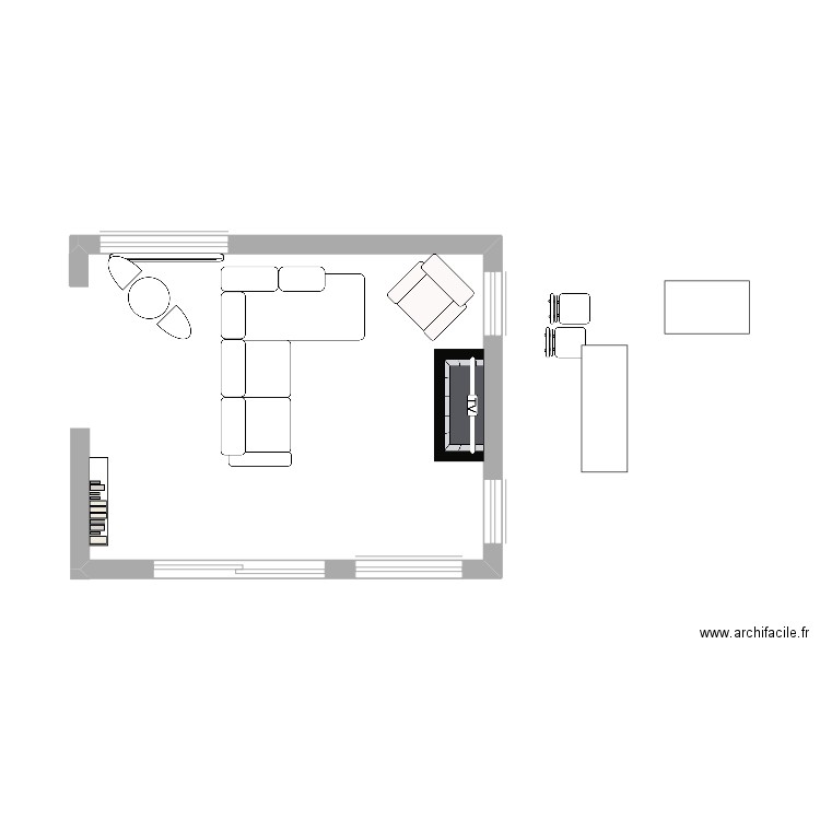 solarium. Plan de 0 pièce et 0 m2