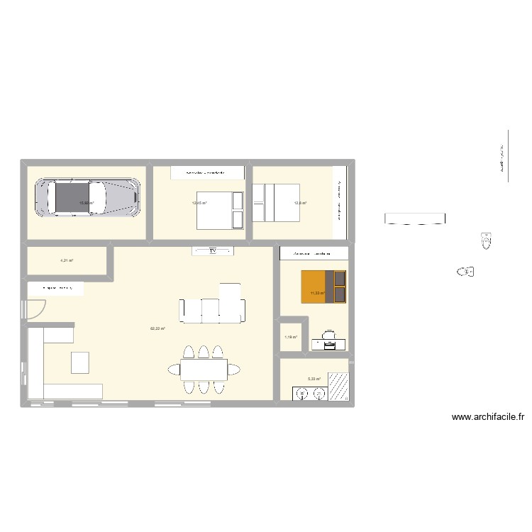test WC. Plan de 0 pièce et 0 m2 test WC. Plan de 0 pièce et 0 m2