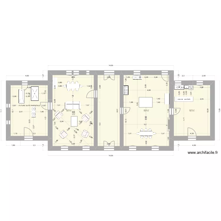 Subles 26-04-09 sans suite parentale. Plan de 3 et 166 m² Subles 26-04-09 sans suite parentale. Plan de 3 et 166 m²