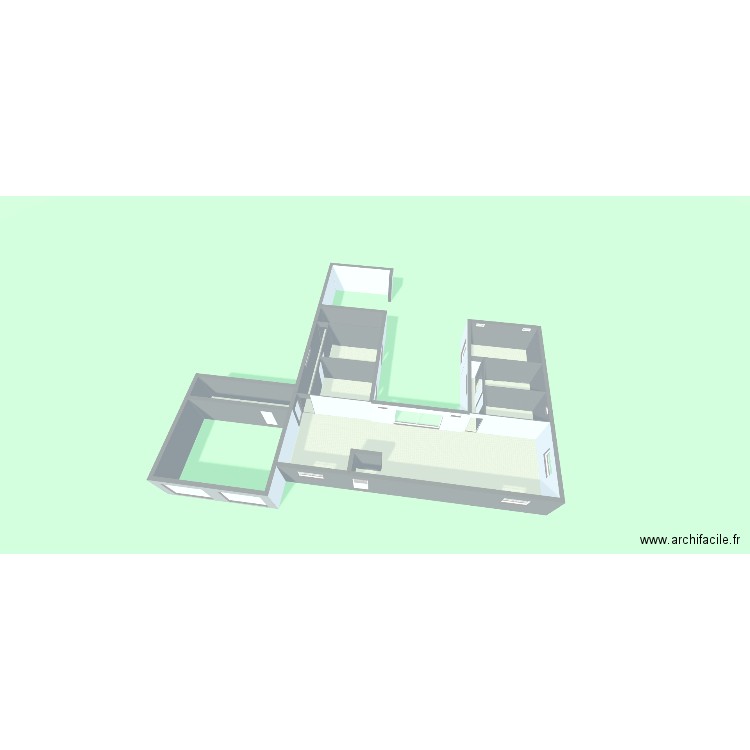 Steph 2. Plan de 10 pièces et 141 m2