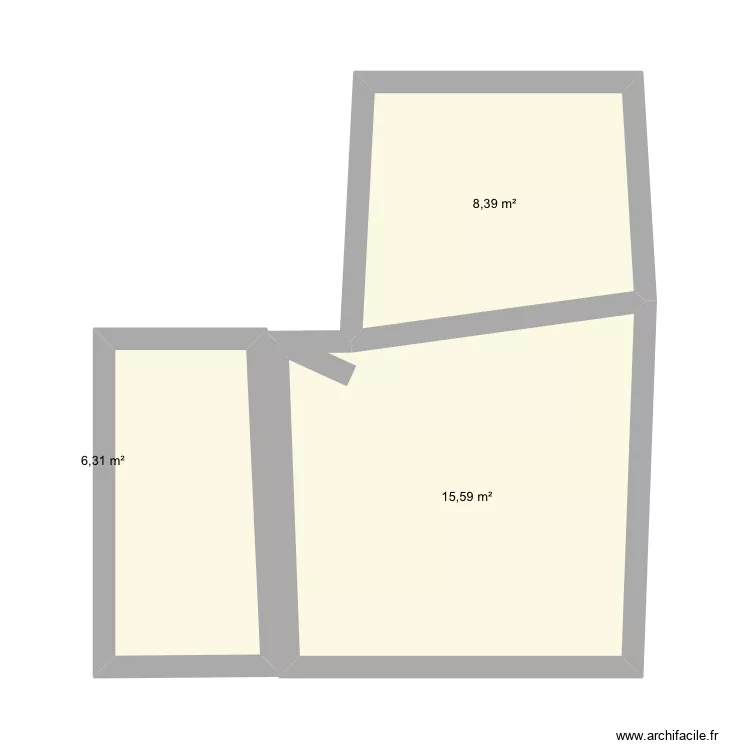 Frumeaud. Plan de 3 et 30 m² Frumeaud. Plan de 3 et 30 m²