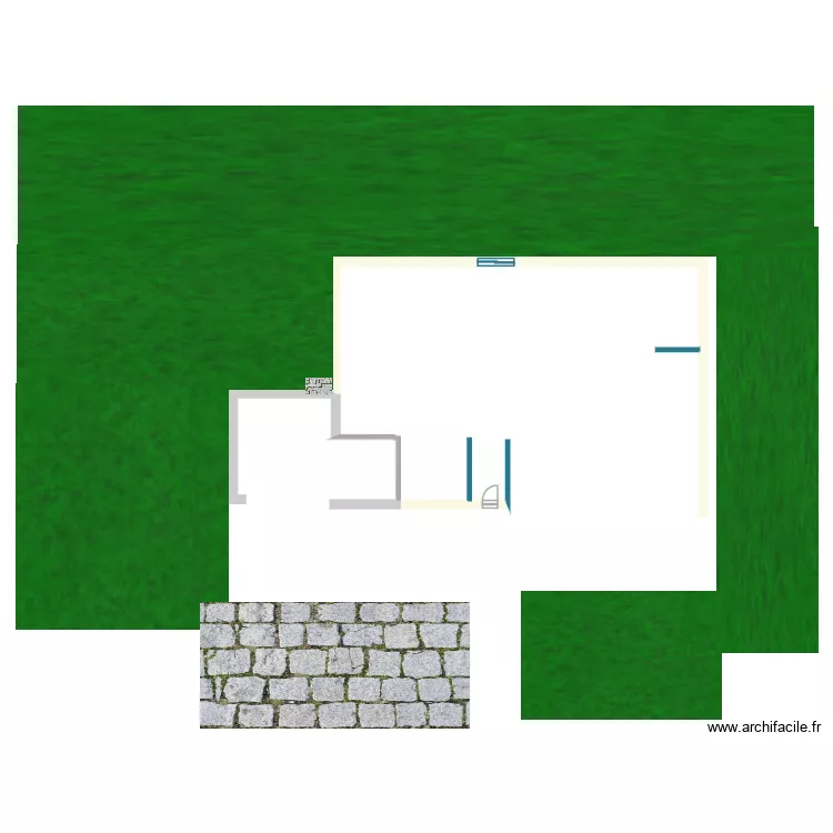 Id&eacute;e maison. Plan de 