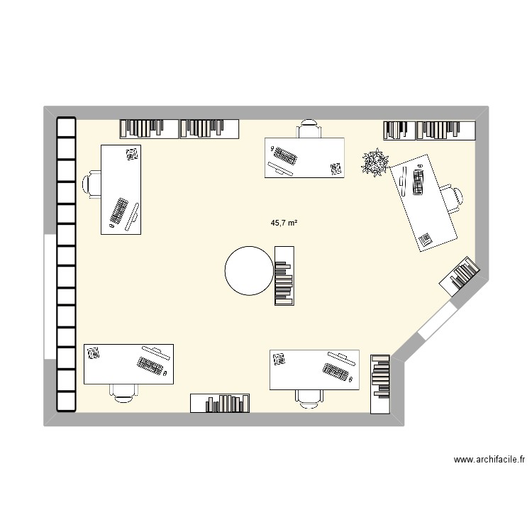 bureau 306 test. Plan de 0 pièce et 0 m2