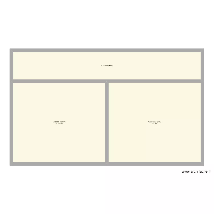 ECOLE AVAILLES. Plan de 3 et 155 m² ECOLE AVAILLES. Plan de 3 et 155 m²