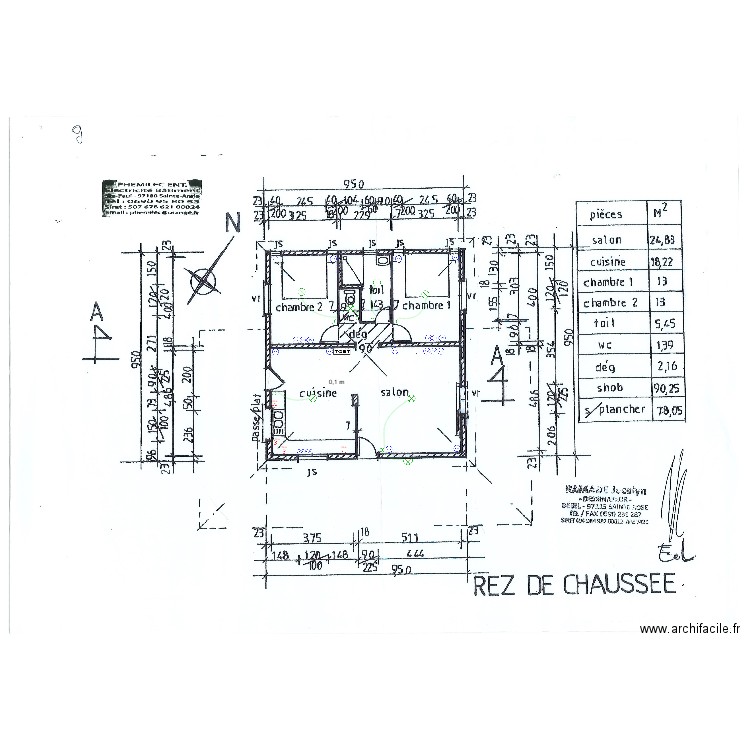 plan amenagement cynthia. Plan de 0 pièce et 0 m2
