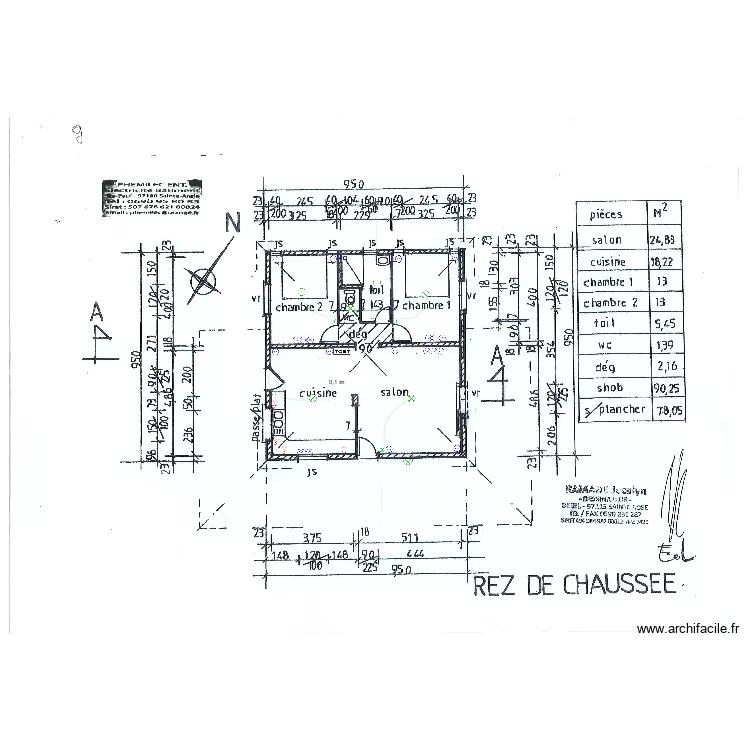 plan amenagement cynthia. Plan de 