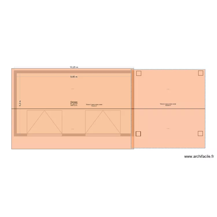 Carport Pierre et Alice. Plan de 