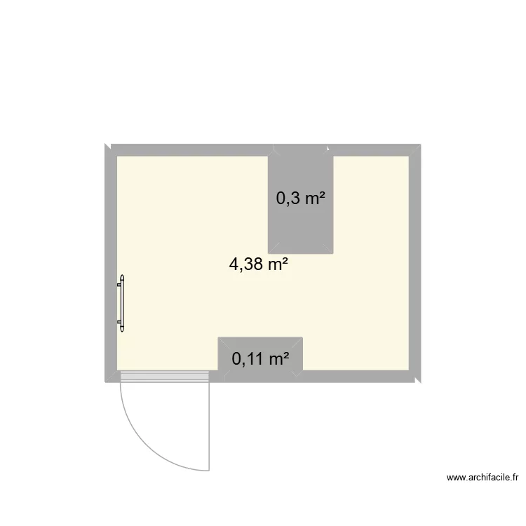 SDB SJDV. Plan de 3 et 5 m² SDB SJDV. Plan de 3 et 5 m²