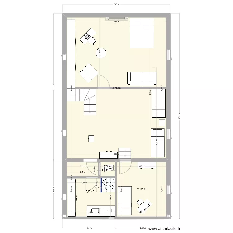Petit Rezole Grenier Version Novembre 2024. Plan de 