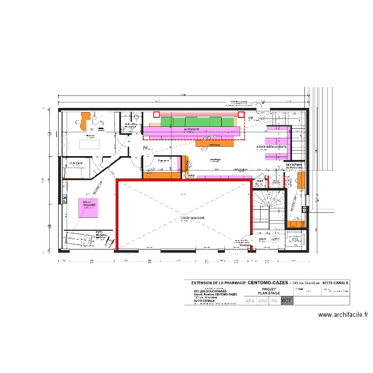BURAU. Plan de 0 pièce et 0 m2