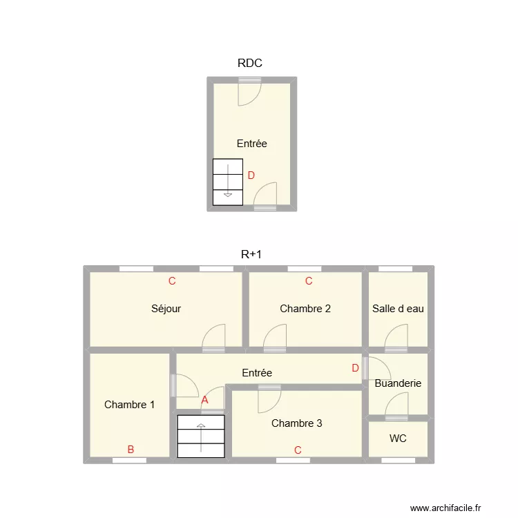 2502 POIRIER R+2 BAT 1. Plan de 2502 POIRIER R+2 BAT 1. Plan de