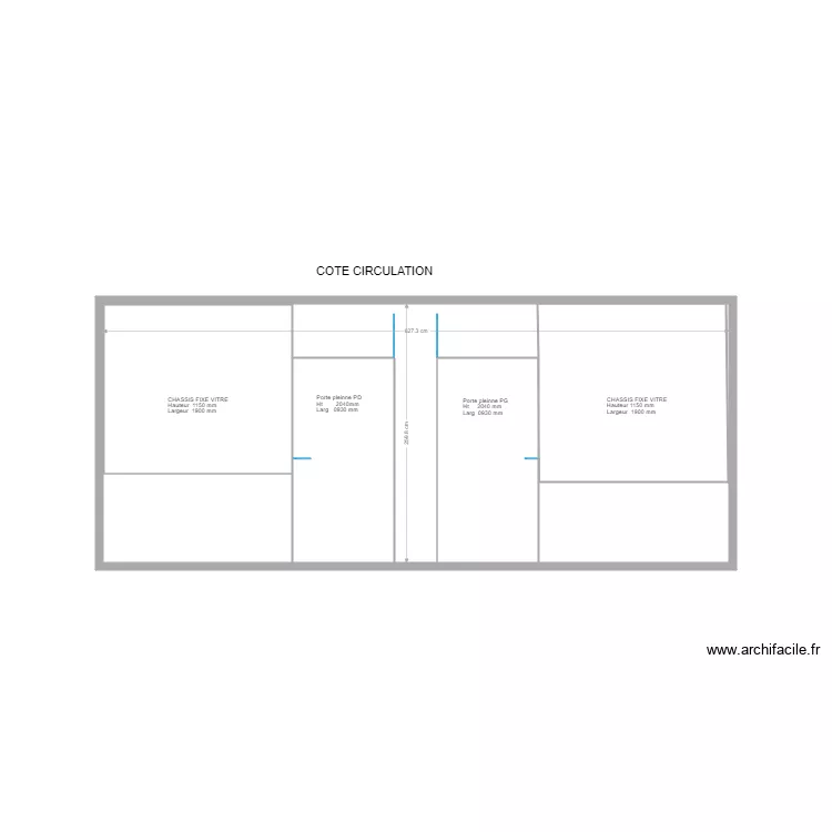 BOYER 4. Plan de 4  et 11 m²