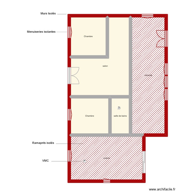 INHIESTA Coralie &eacute;tape 1. Plan de 0 pièce et 0 m2
