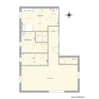 appartement f2 Habib Mendy AVANCE 75%