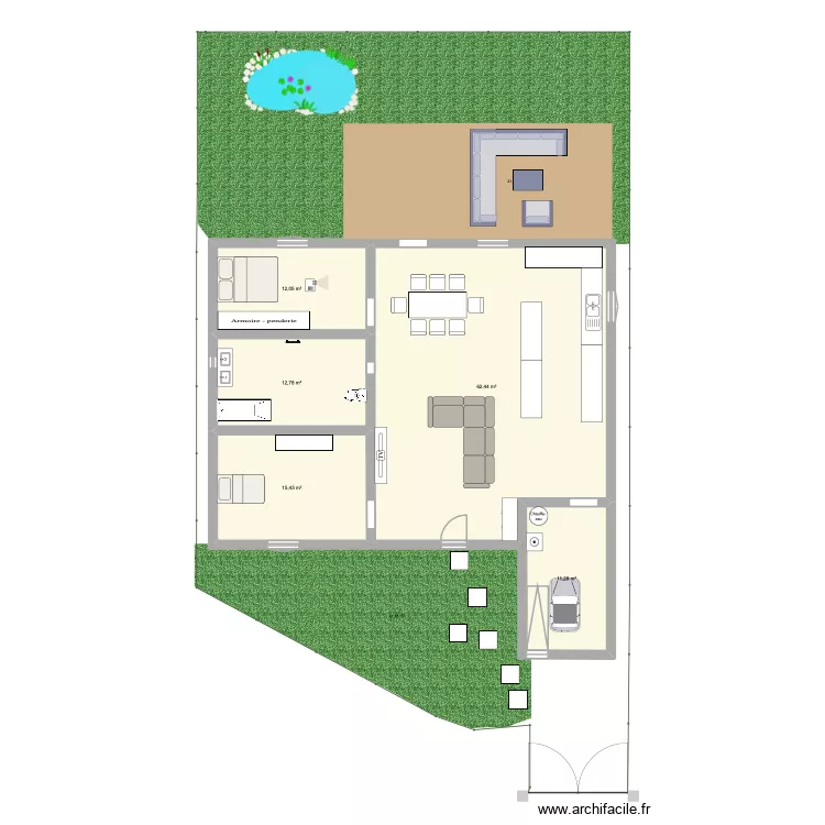 plan V1. Plan de 5 Pièces et 114 m² plan V1. Plan de 5 Pièces et 114 m²