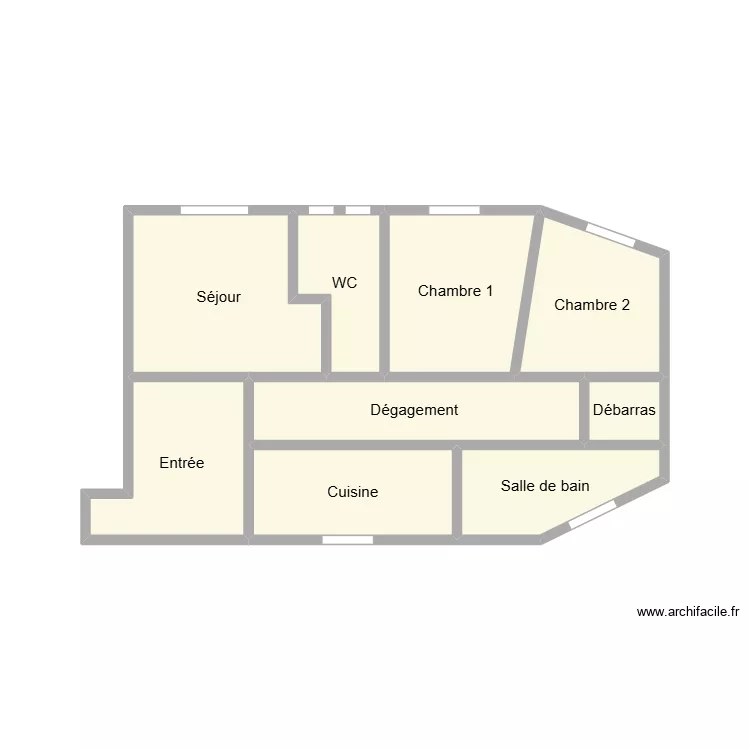 2504 LANCHEC PLOMB. Plan de 