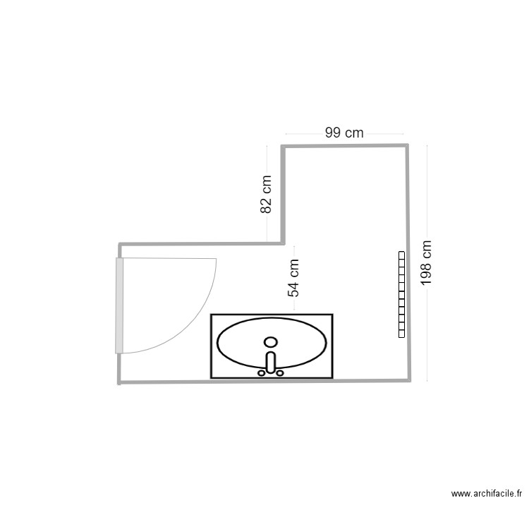 Mèche Michel. Plan de 0 pièce et 0 m2